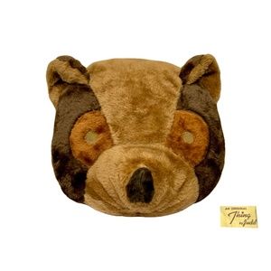 An Original Thing by Judd "Bear" Pillow Stuffed Plush, Vintage - (1970's)